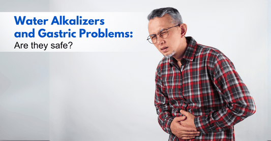 Water alkalizers and gastric problems