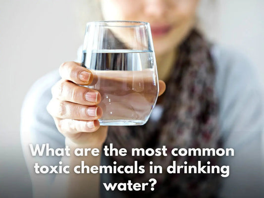 What are the most common toxic chemicals in drinking water? - Pitcher of Life
