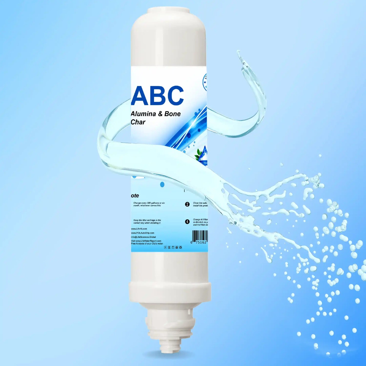 alumina and bone char kagen water filters