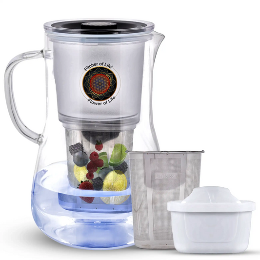 GPOL Glass Pitcher of Life Alkaline Water Purifier
