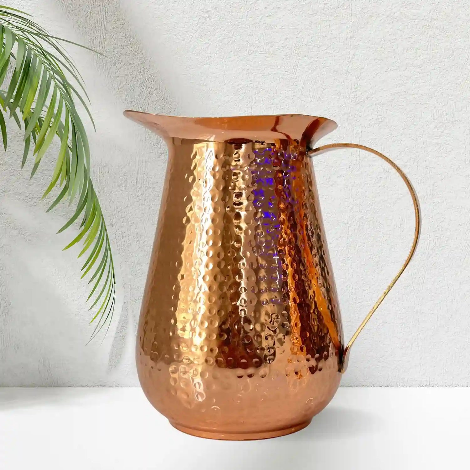 copper alkaline water pitcher punch design