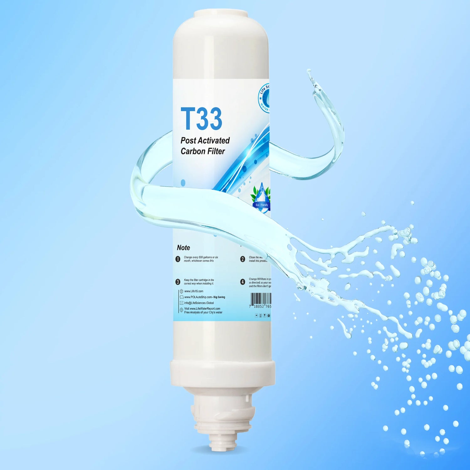 past activated carbon alkaline filter