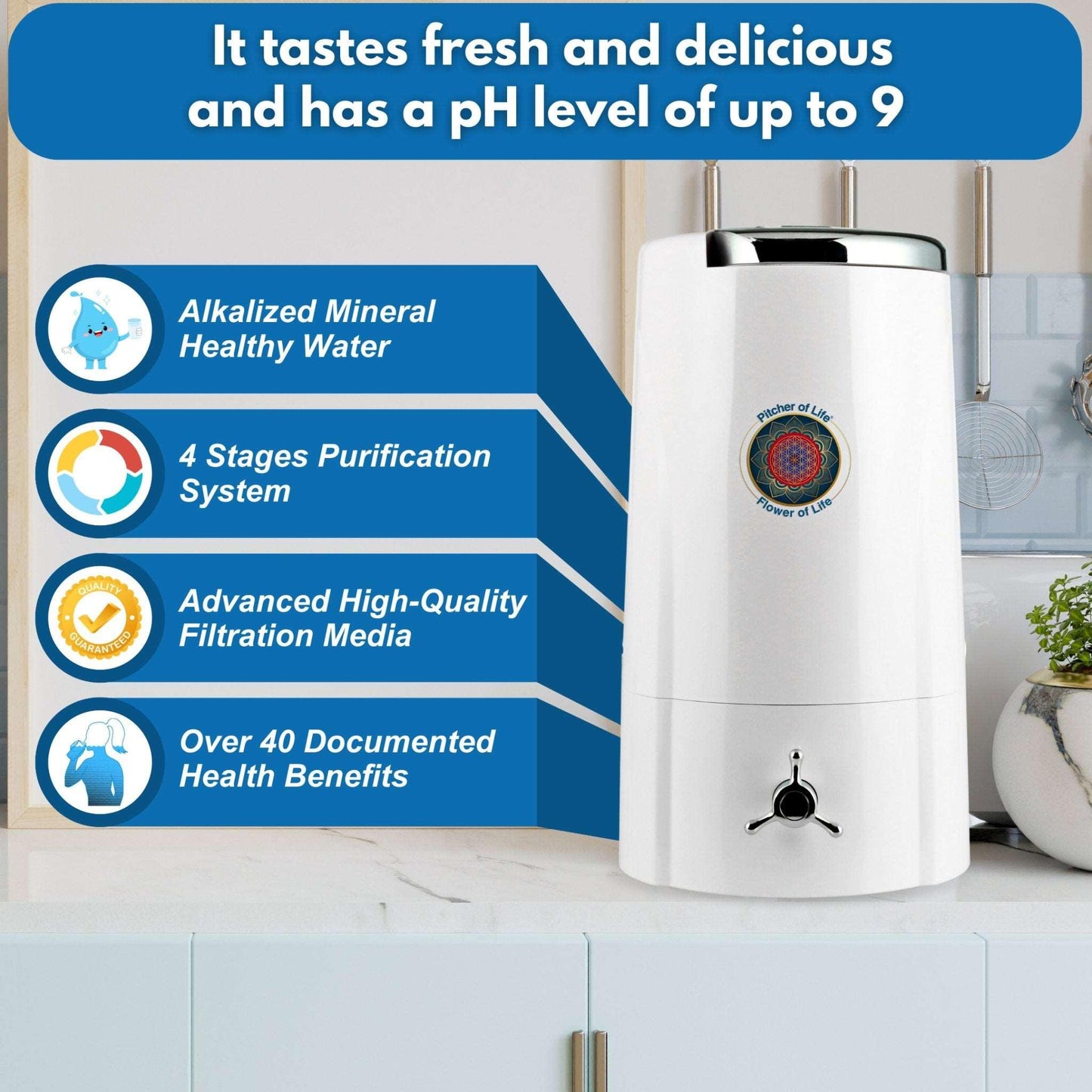 Countertop Alkaline Water Purifier