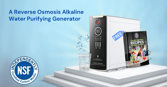 A Reverse Osmosis Alkaline Water Purifying Generator Combined with Alkaline Beverage Recipes for Purity and Health