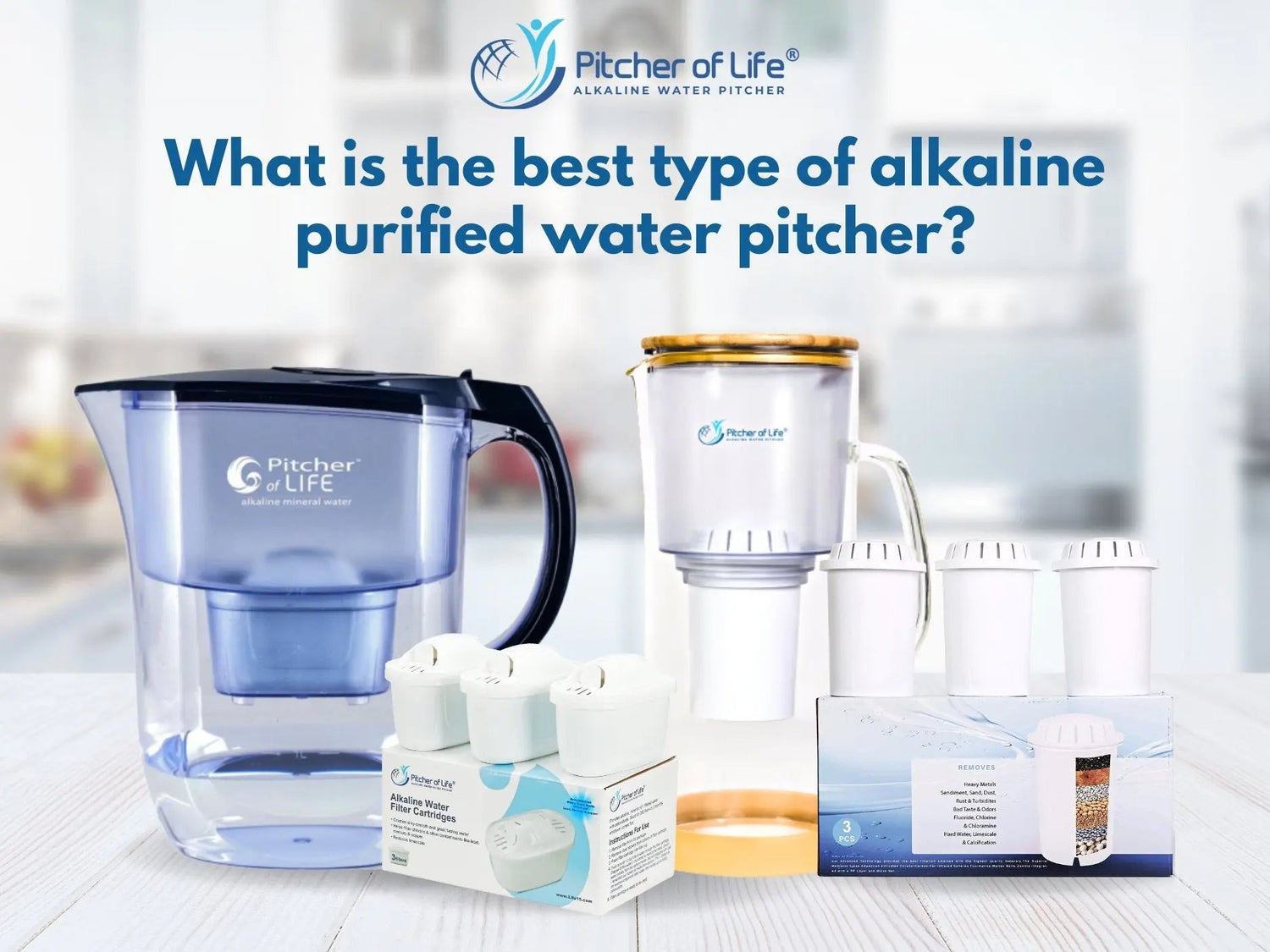 Best Alkaline Purified Water Pitcher