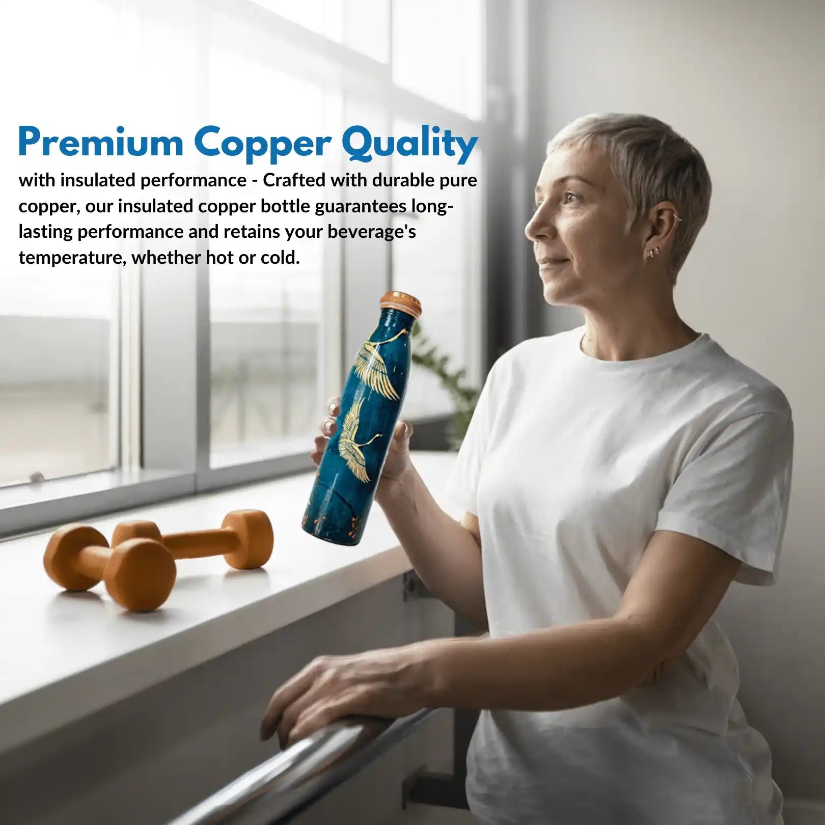 premium quality copper Bottle