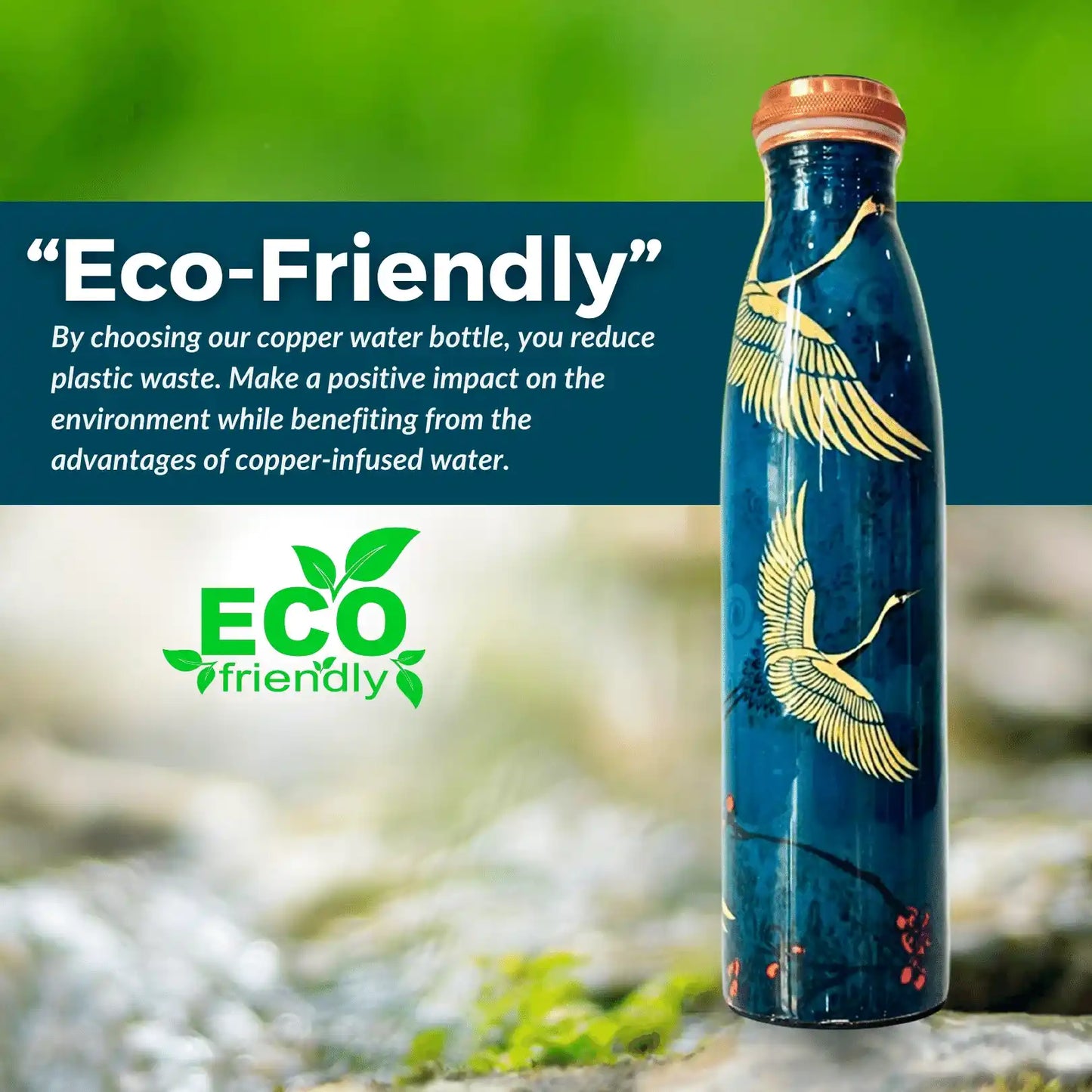 eco-friendly copper bottle