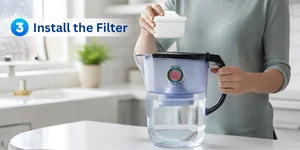 Install BPA Free Pitcher