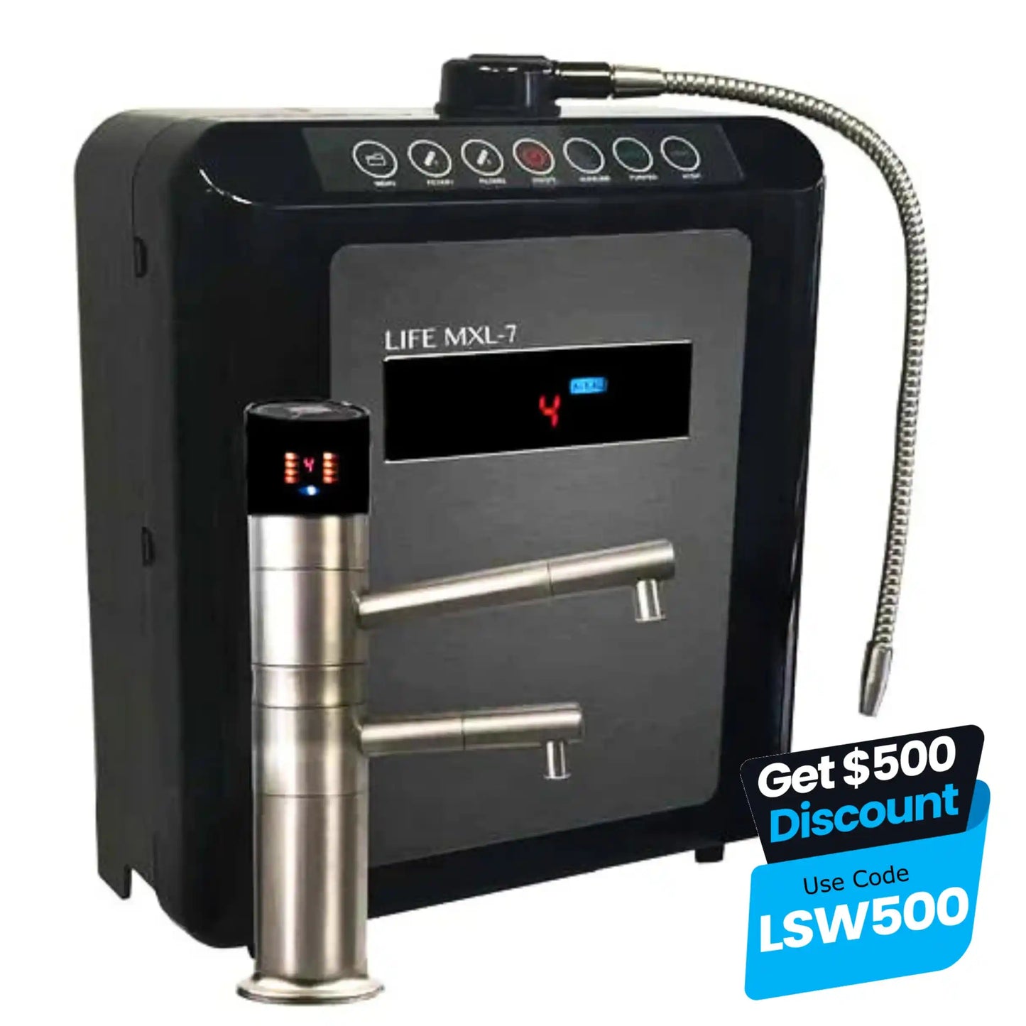 mxl ionizer hydrogen life water machine