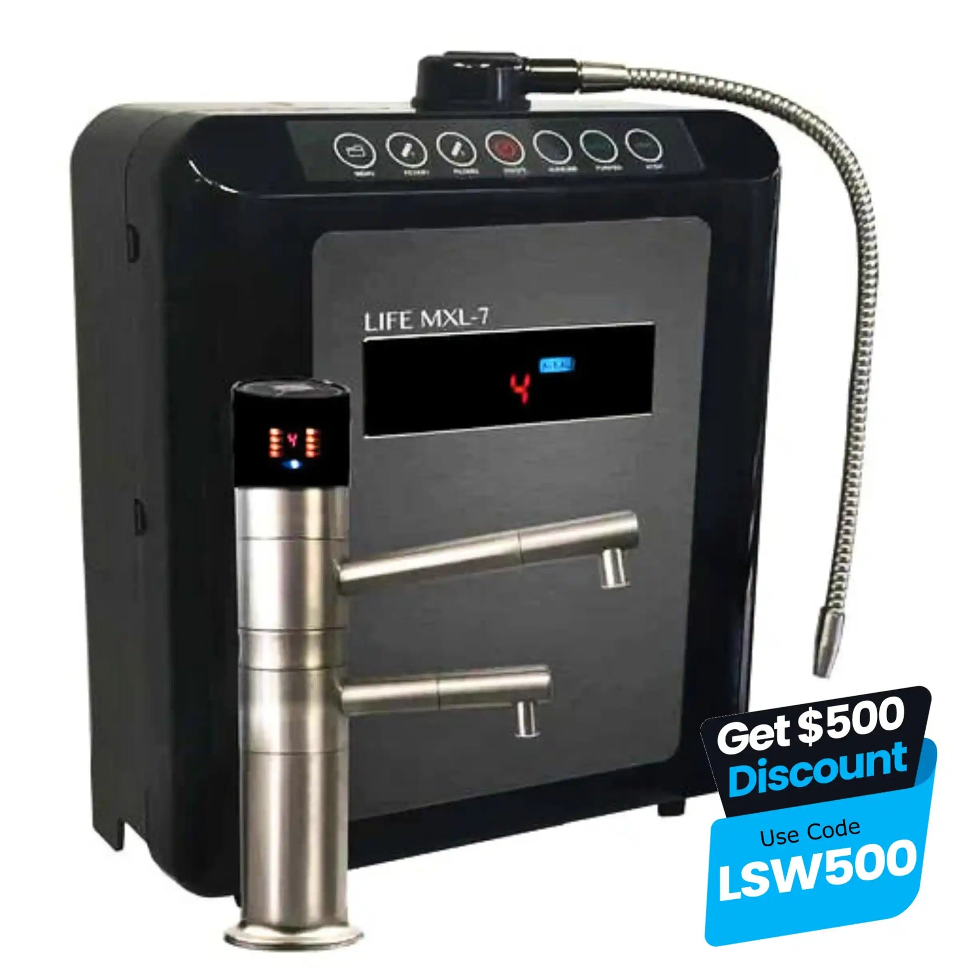 mxl ionizer hydrogen life water machine