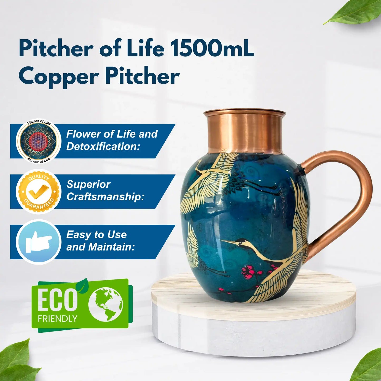 alkaline water machine copper pitcher