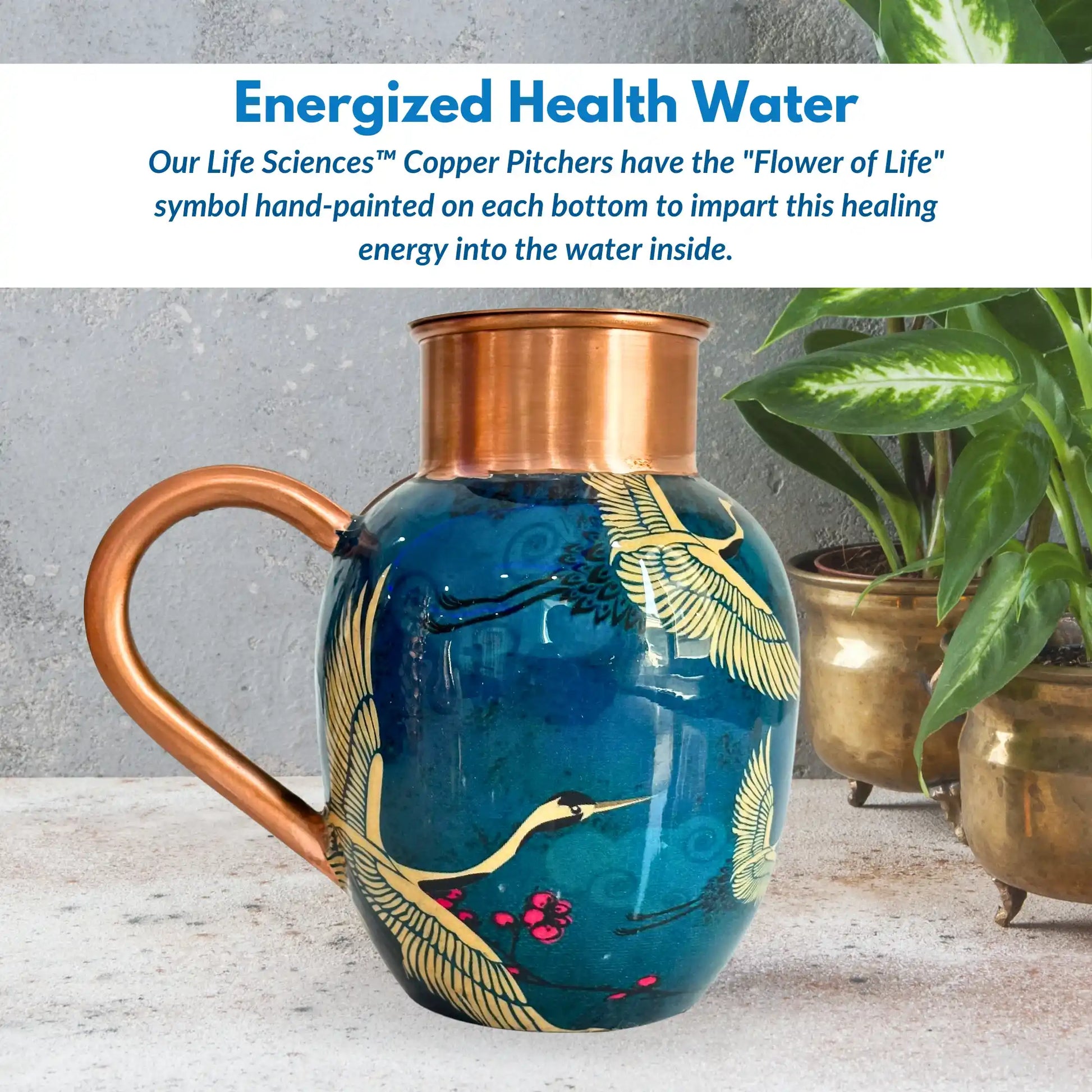 copper Alkaline water pitcher