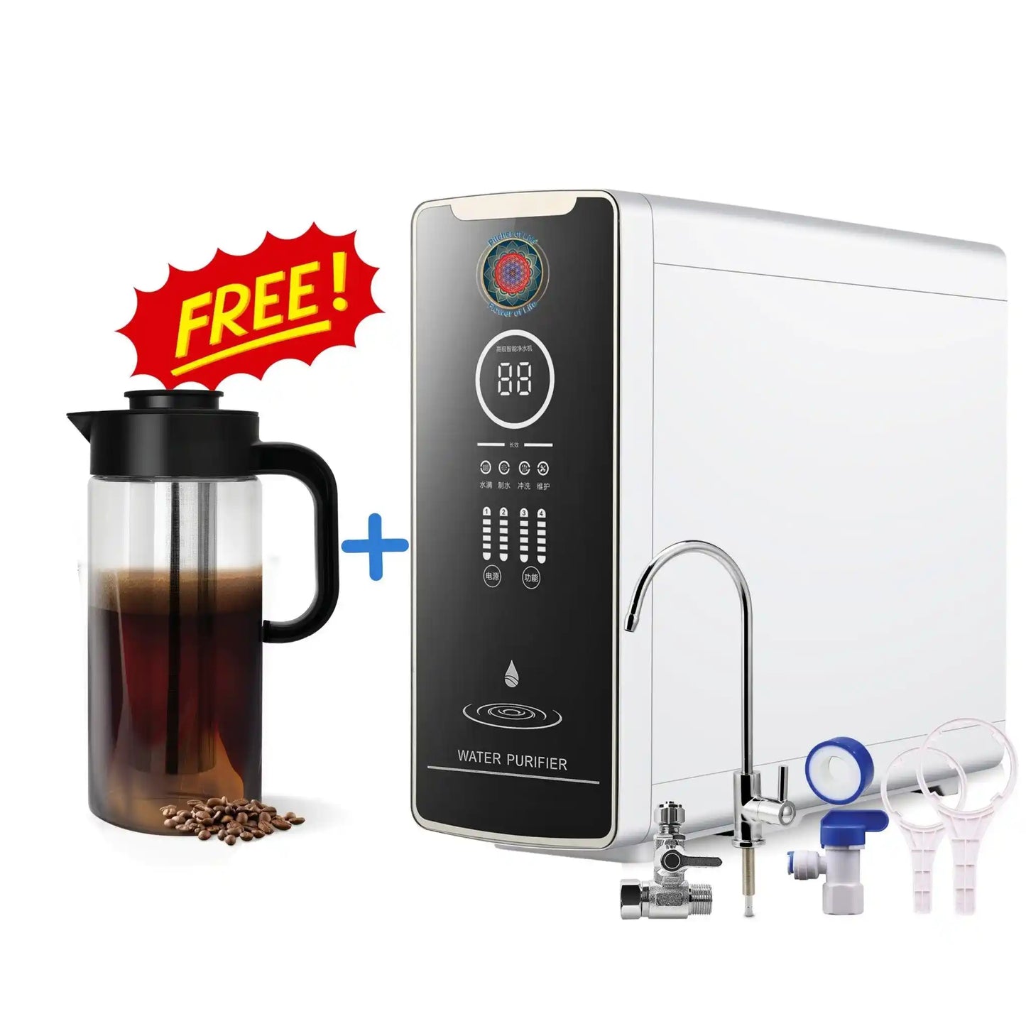 reverse osmosis alkaline water purifier