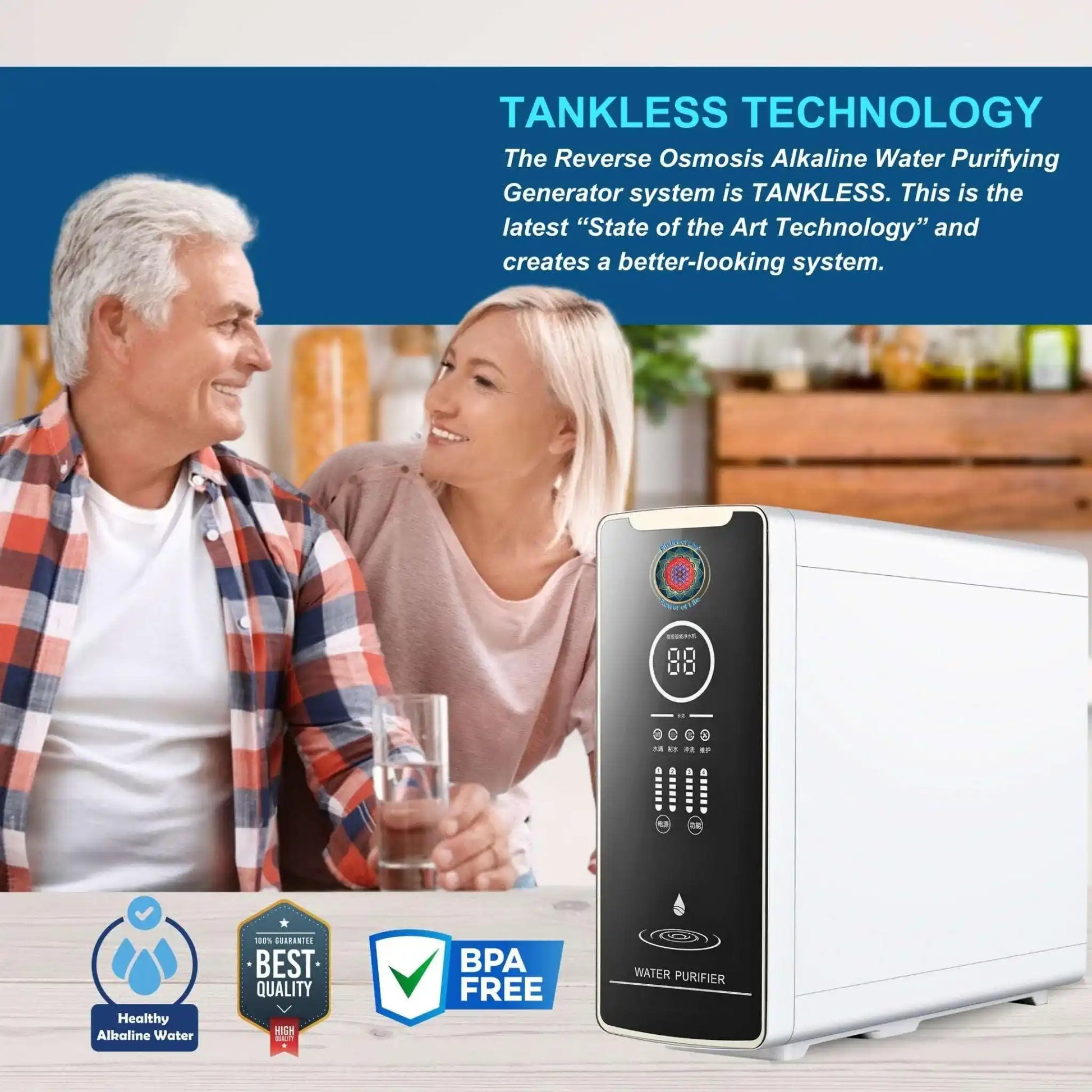 Life Sciences Reverse Osmosis home purifier water